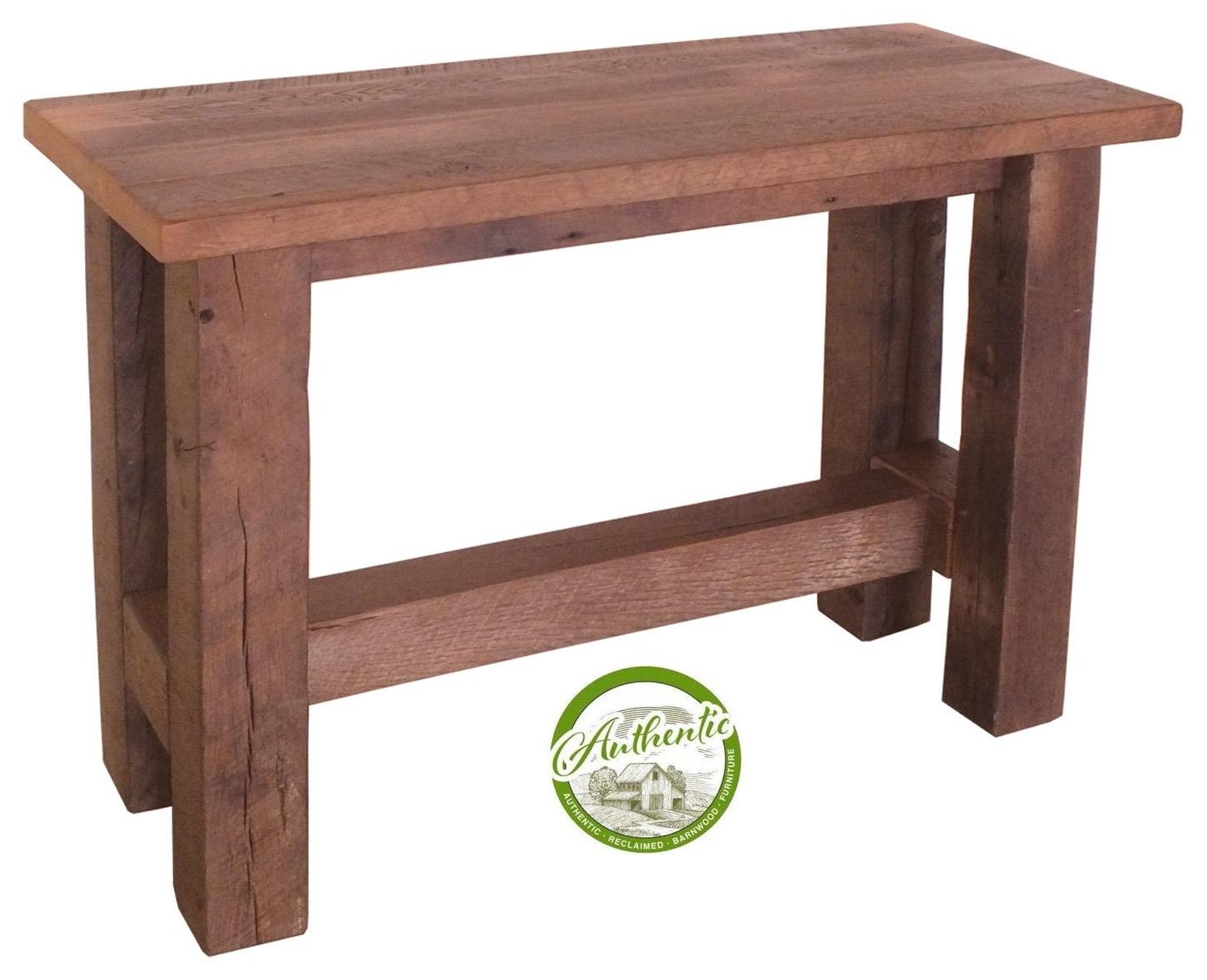 Urban Barnwood Furniture Grove Reclaimed Barnwood Sofa Table Wayside